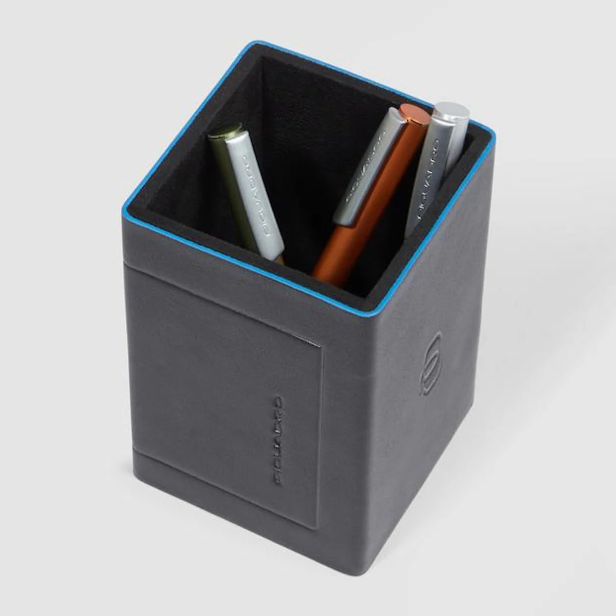 Piquadro Porte-stylos en cuir