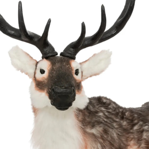 Décoration d'intérieur renne géant H134cm