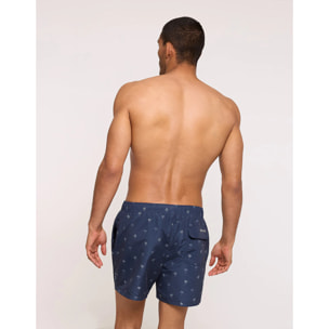 Bañador Estampado Azul Marino - Palmarius