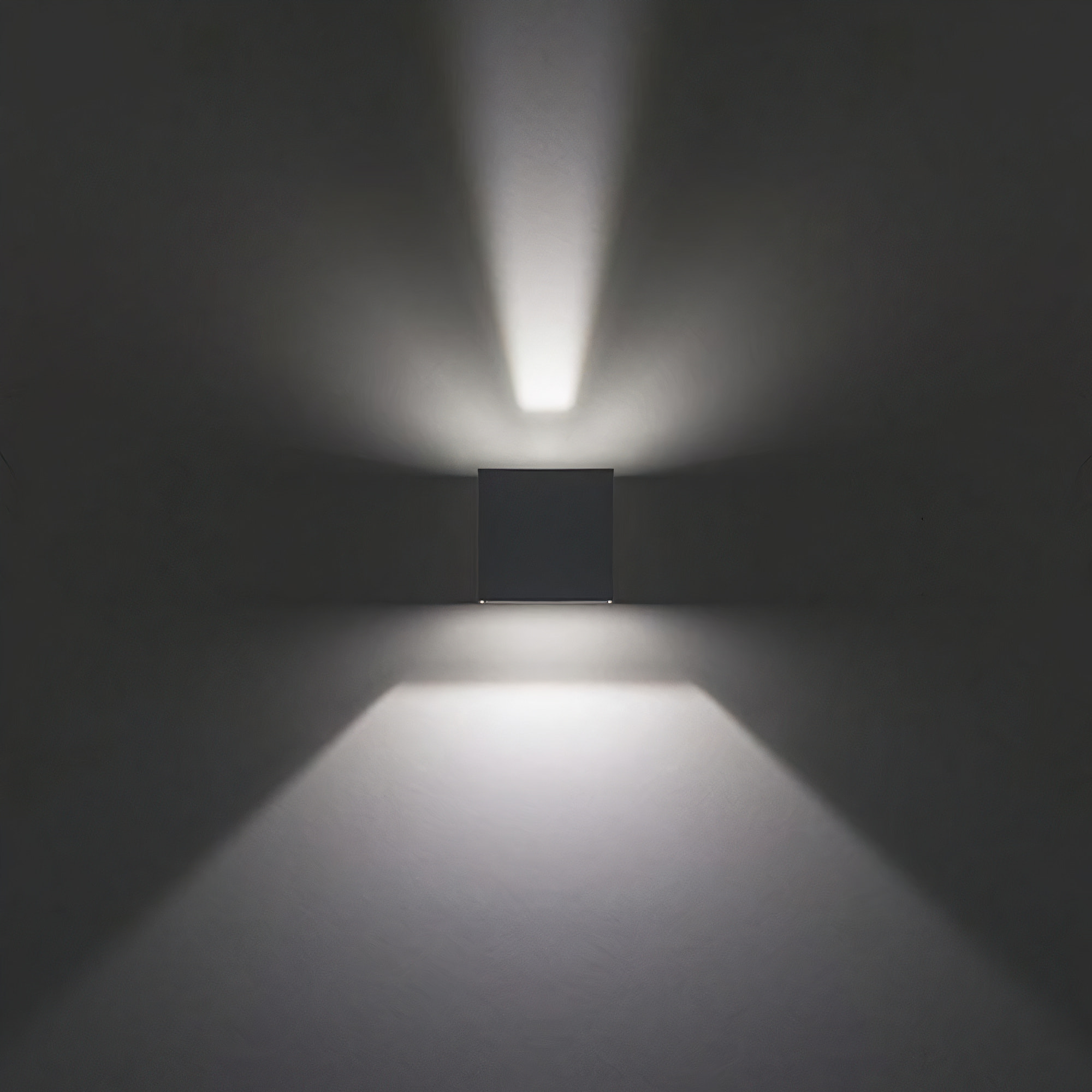 Forlight REX (2uds) Aplique Exterior LED con Haz de Luz Modulable IP54 Luz LED Blanco Neutro 4000K 5.2W y 350lm Blanco