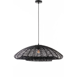 Grande Suspension intérieur ALBA BLACK D80CM