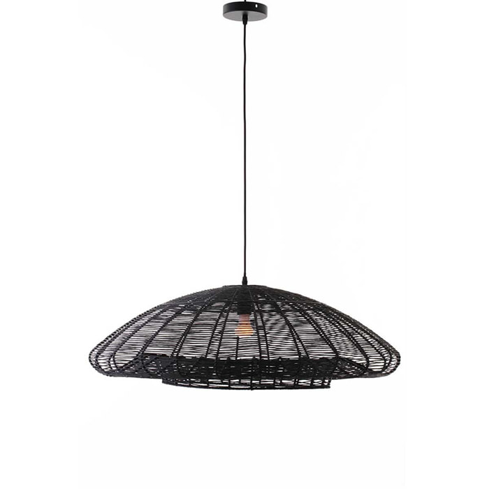 Grande Suspension intérieur ALBA BLACK D80CM