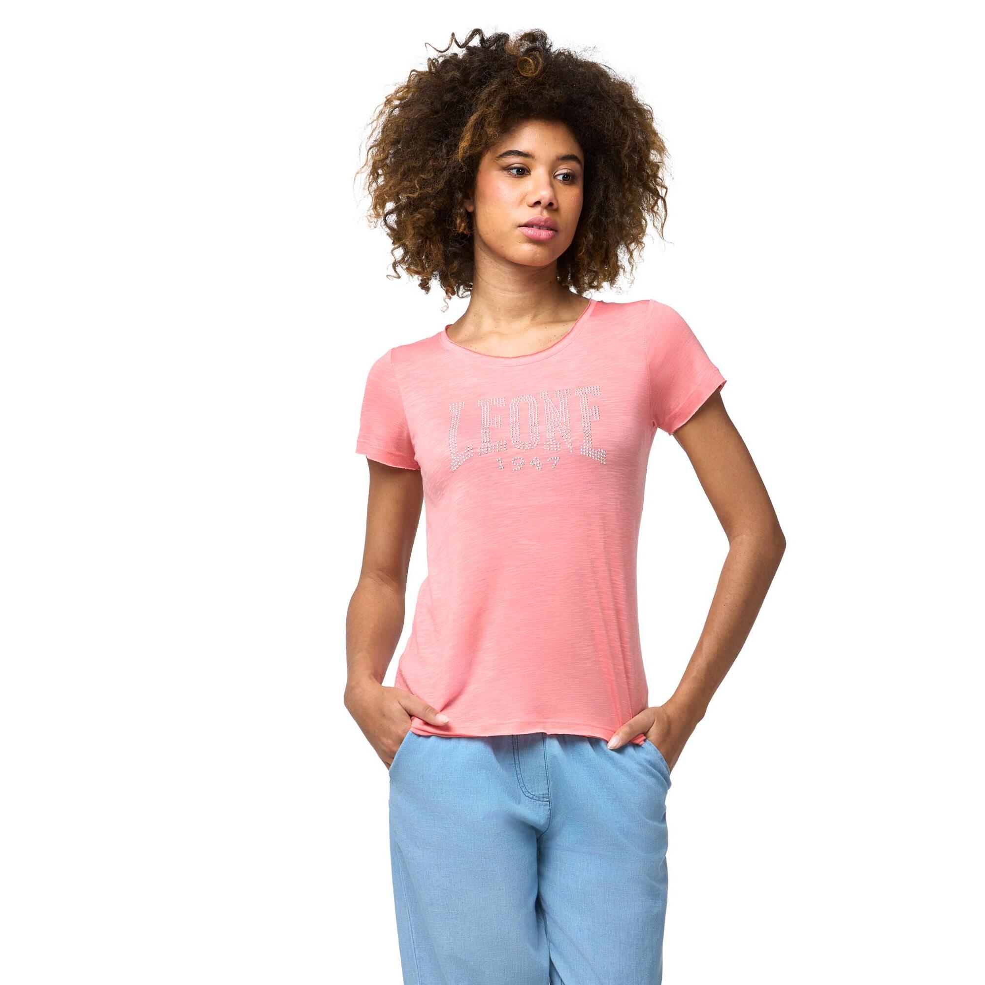 Camiseta de mujer Leone Bright de manga corta