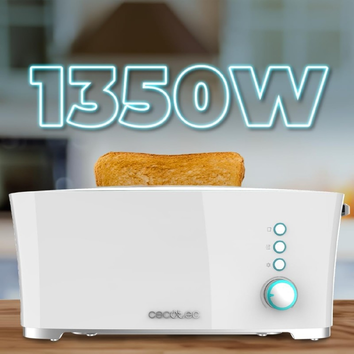 Tostador Toast&Taste Extra Double W, 1350W de Potencia, Doble ranura larga para