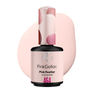Vernis semi-permanent - 464 Pink Feather - 15 ml