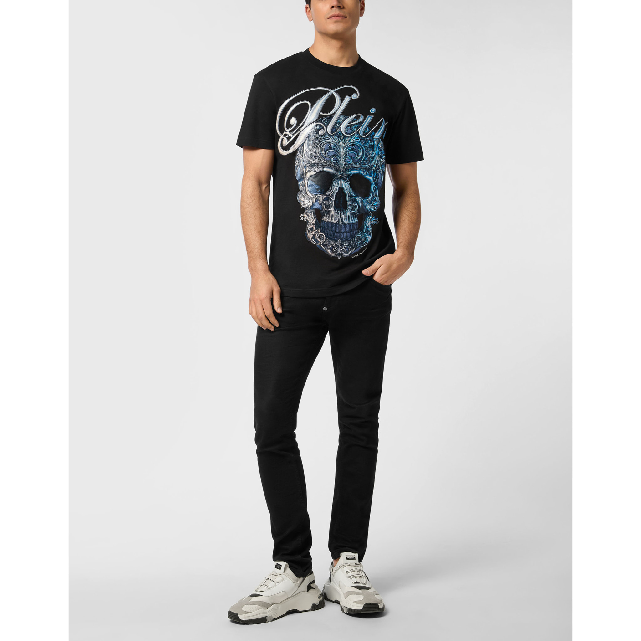 PHILIPP PLEIN Maglietta girocollo Ss SKULL