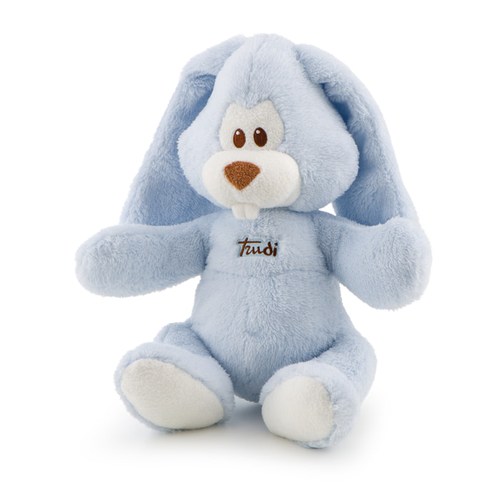 Trudi 18132 - Coniglio Cremino azzurro Taglia M