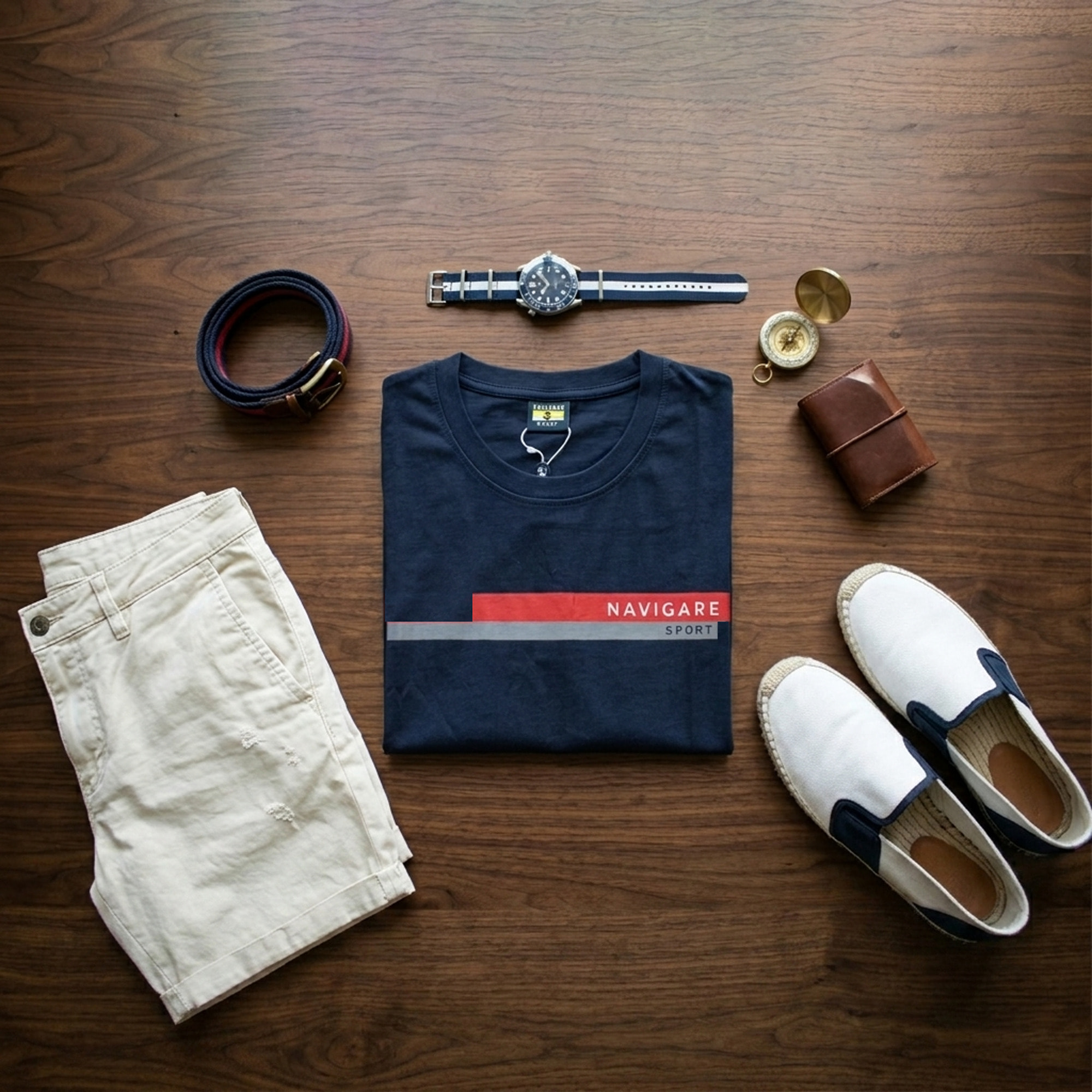 T-shirt Uomo Navigare Girocollo, Art. 968906 Navy