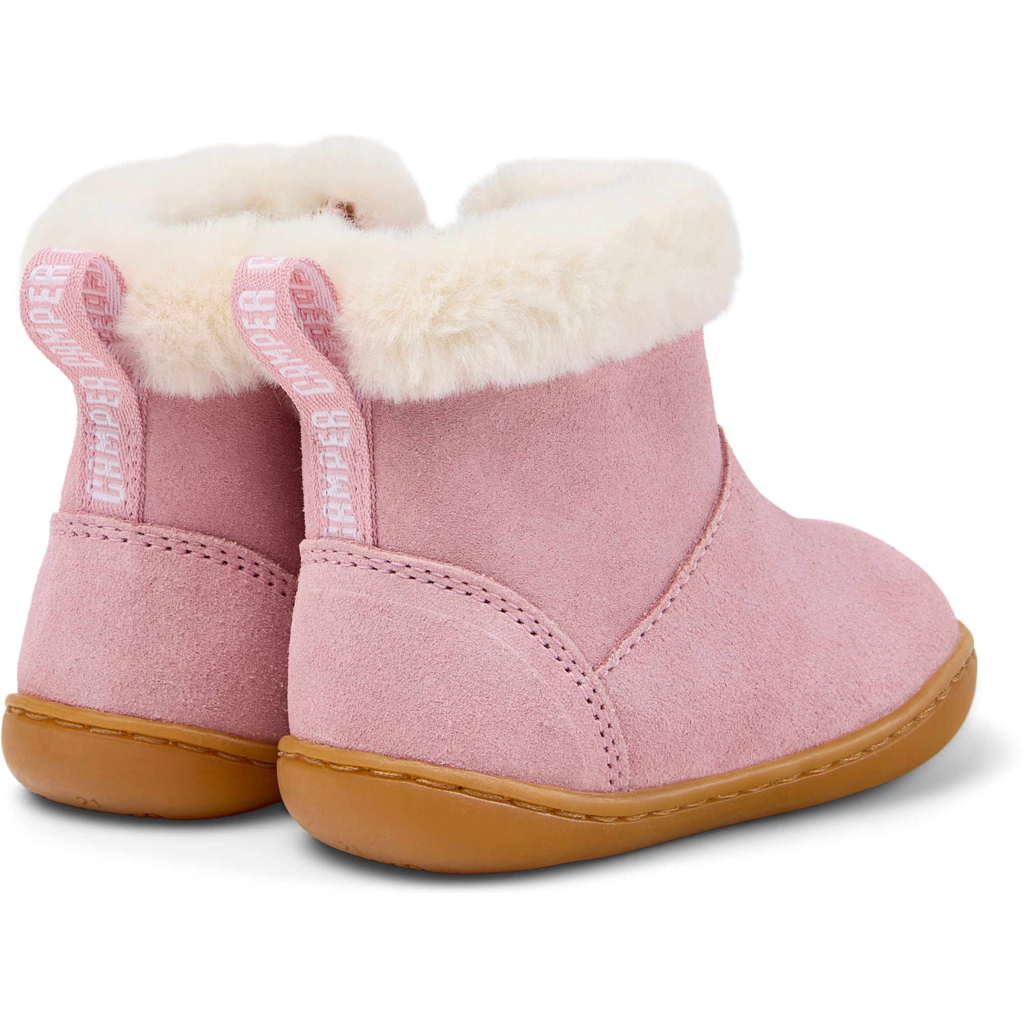 Stivaletti - CAMPER Peu Cami - Rosa - Pelle scamosciata
