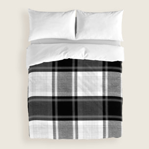 Naturals - Funda Nórdica Estampada 2/3 piezas - 100% Algodón - Check