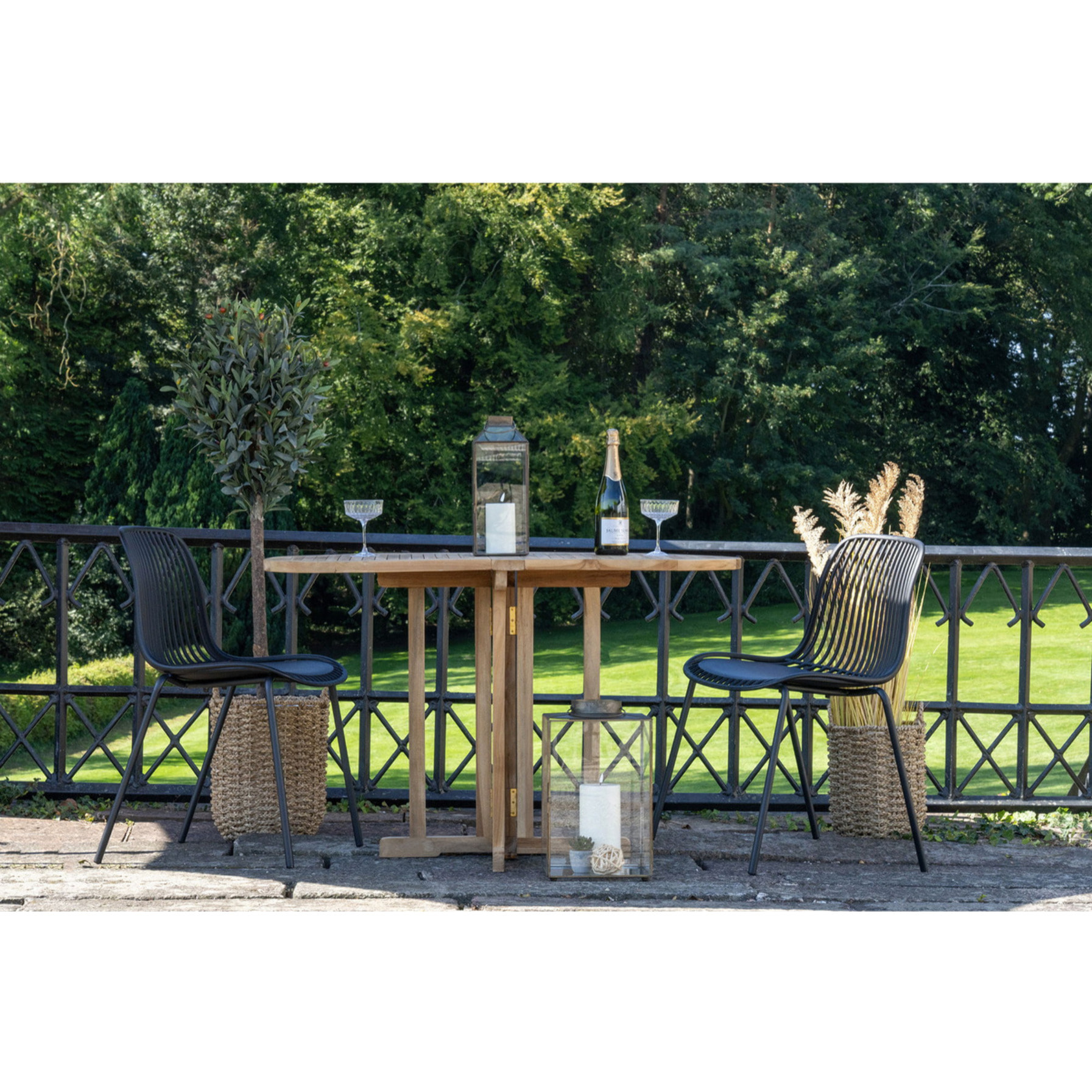 Cestini Hue in erba marina naturale con manici set 3 pezzi