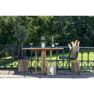Cestini Hue in erba marina naturale con manici set 3 pezzi
