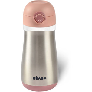 Tasse BEABA 350 ml et anse old pink