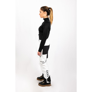 Pantalones ECOExplorer Pants Women marca ECOON - Blanco y negro