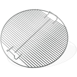Grille barbecue WEBER de cuisson chromée pour barbecue 57 cm