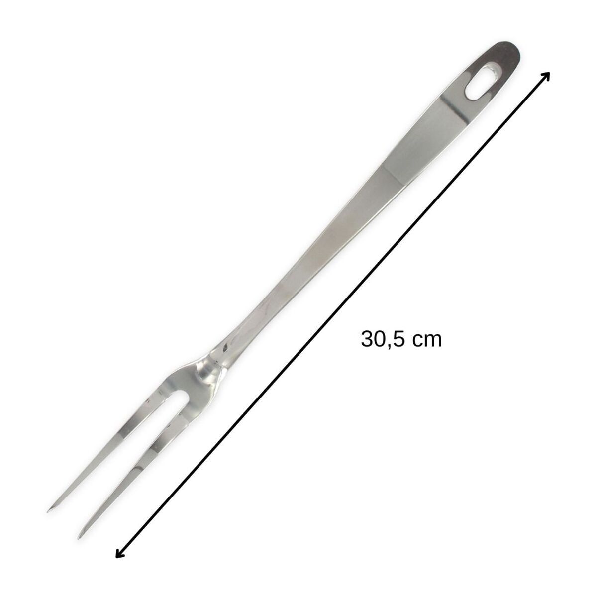 Ensemble de 2 Fourchettes à viande et pour barbecue 2 piques 30,5 cm Fackelmann Oxford