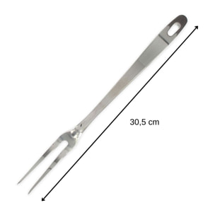 Ensemble de 2 Fourchettes à viande et pour barbecue 2 piques 30,5 cm Fackelmann Oxford