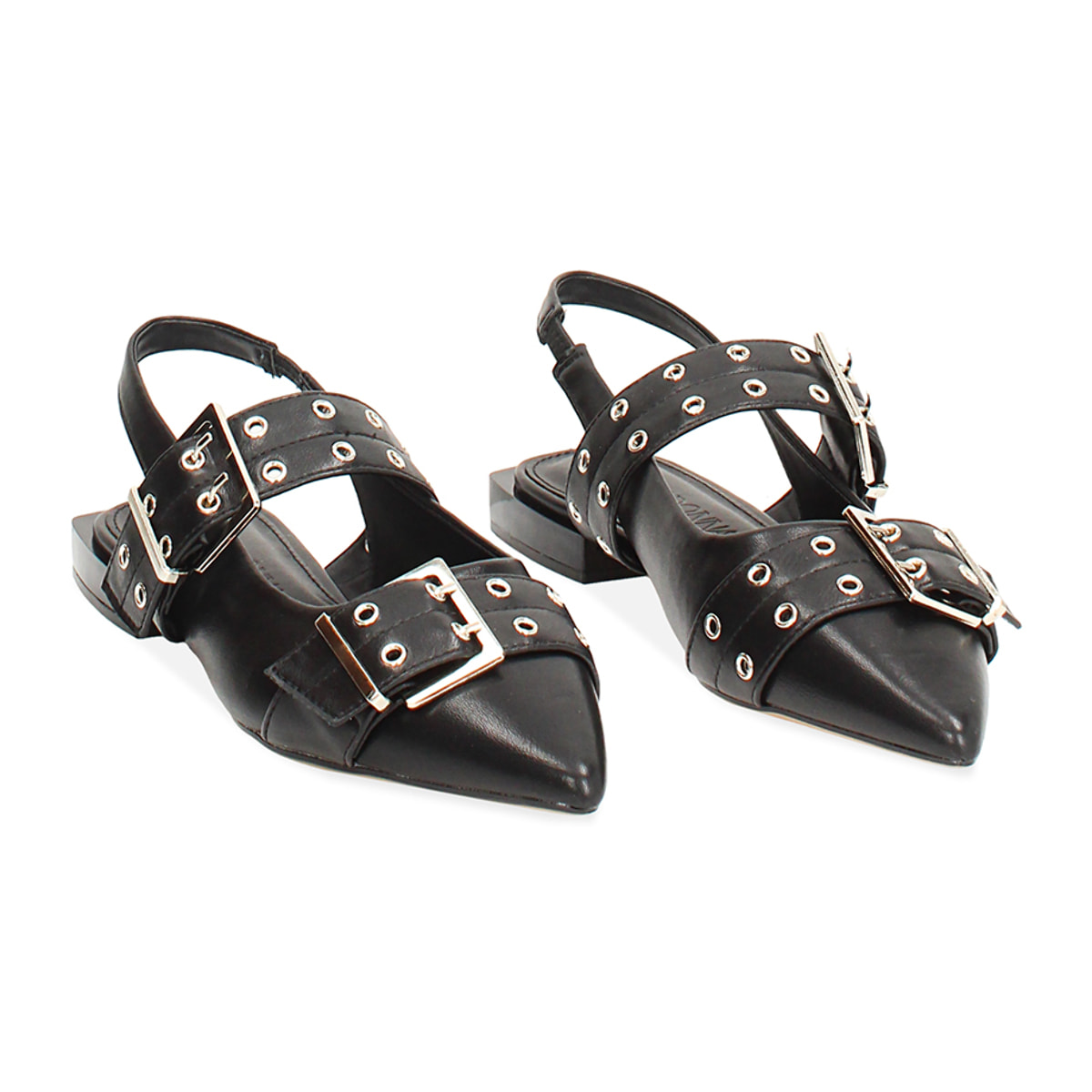 Ballerine slingback nere eleganti