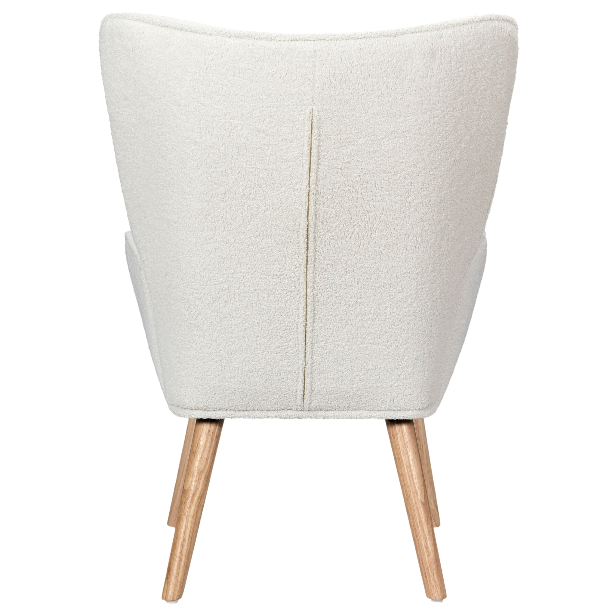 Fauteuil Bouclette Blanc
