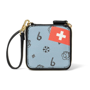 Portafoglio  da donna In Poliestere e Poliuretano Prodotto artigianale 9x0x9 cm