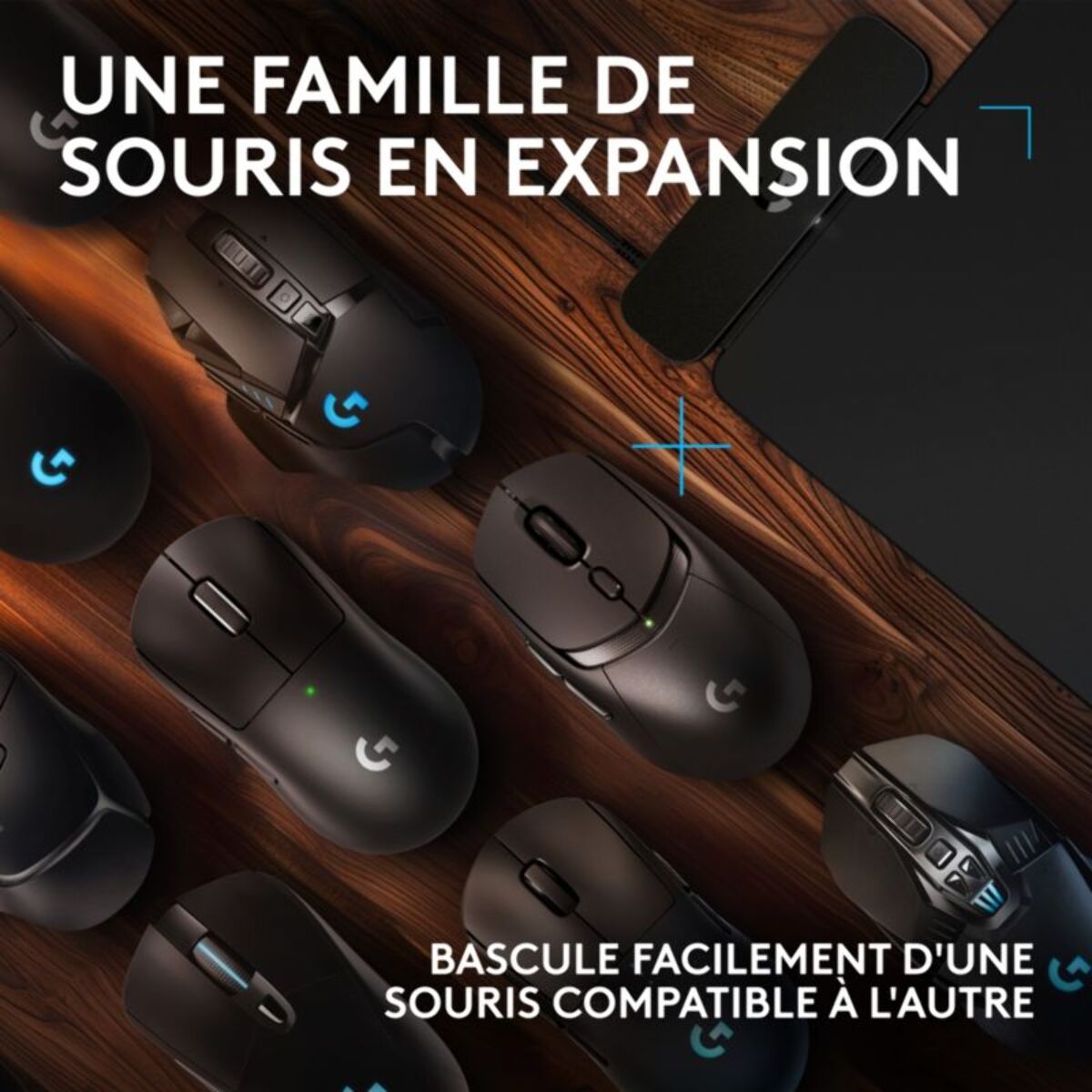 Tapis de souris LOGITECH POWERPLAY 2