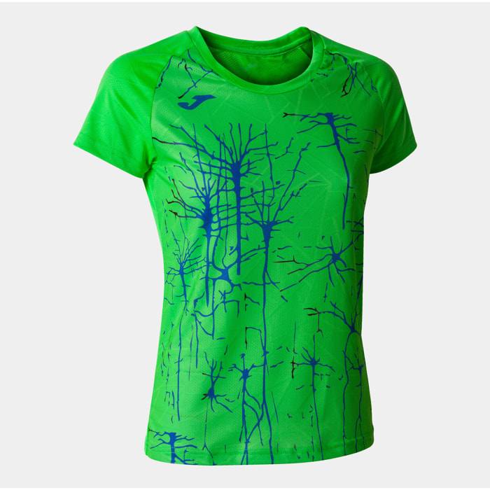 JOMA t-shirt donna verde fluo