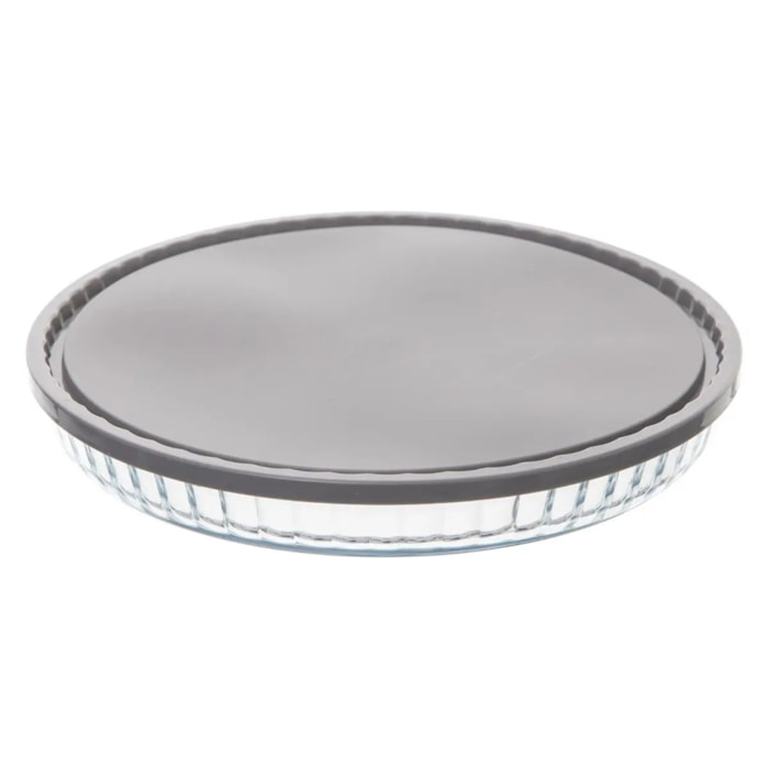 Moule à tarte couvercle silicone 27,5cm "KeepEat"