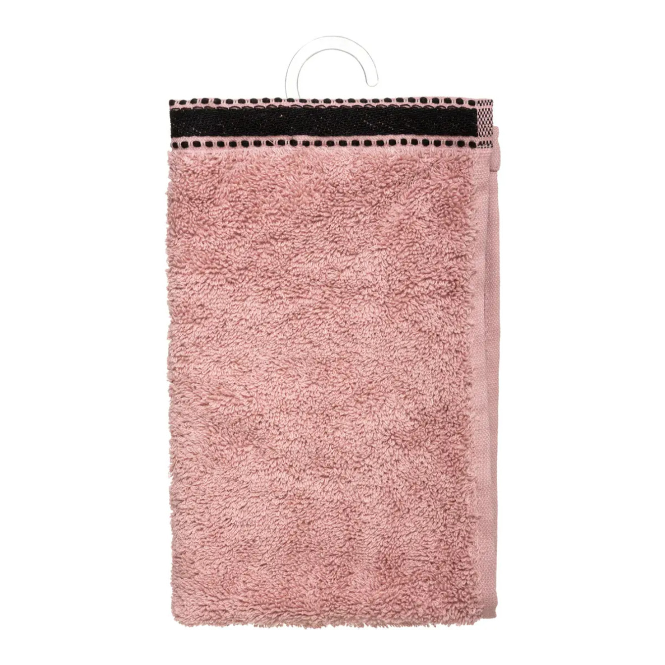 Serviette invité "Joia" - coton 550 gr/m² - rose 30x50 cm