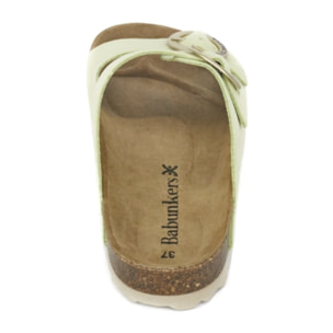 SANDALIA BARCELONA BABUNKERS VERDE