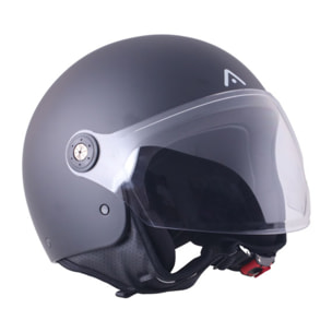 CASCO ADN JET SPRITZ NERO OPACO