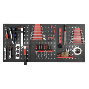 Planner - Pannello forato per appendere attrezzi, scaffale da parete da officina