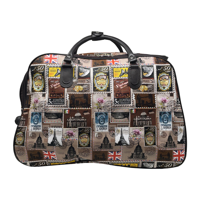 Borsone da Viaggio Trolley con Ruote