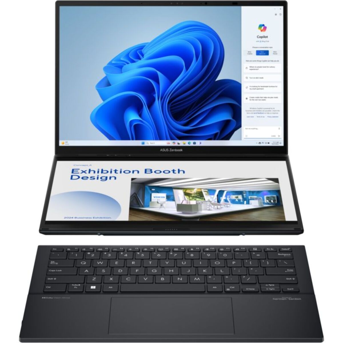 Ordinateur portable ASUS Zenbook DUO OLED UX8406MA-QL309W