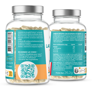 Nutri&Co Lactoferrine Brevetée Proferrin® - Système Immunitaire - 60 gélules Vegan