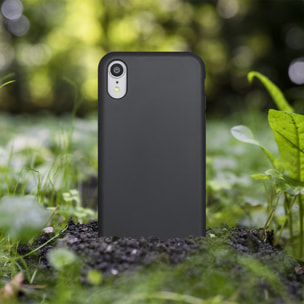 Coque Apple iPhone Xr Biodégradable et Ecologique Noire