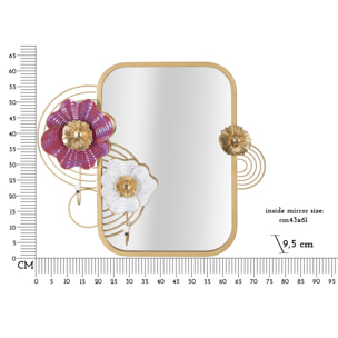 SPECCHIO DA MURO LOVIS CM 75X9,5X64,1