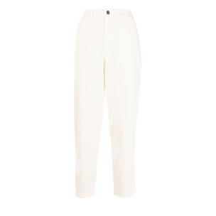 REIGN pantalone donna natural white