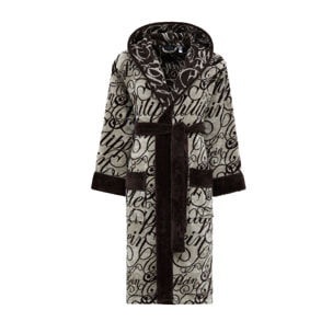PHILIPP PLEIN Hooded Bathrobe Signature