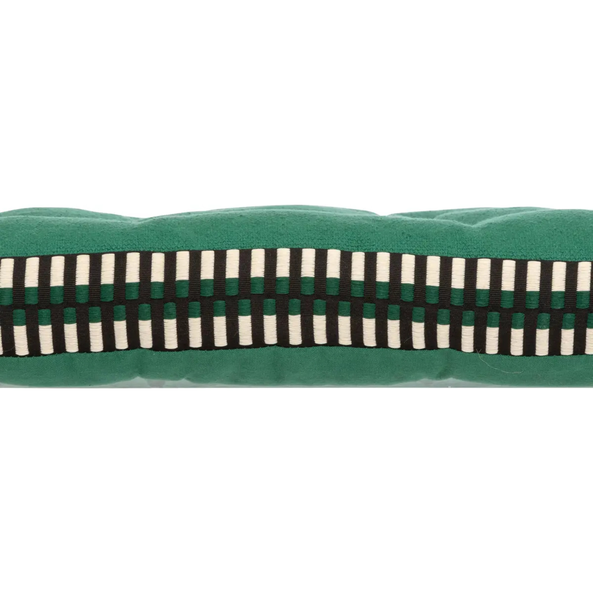 Galette de chaise "Malakite" vert cèdre 38x38cm