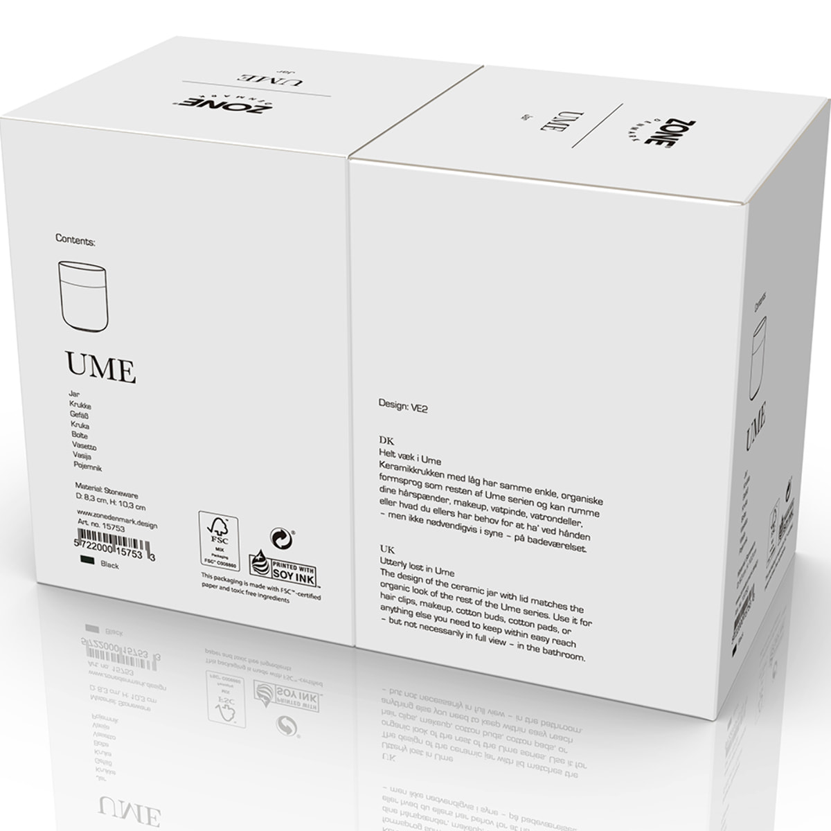 Pot avec couvercle Ume