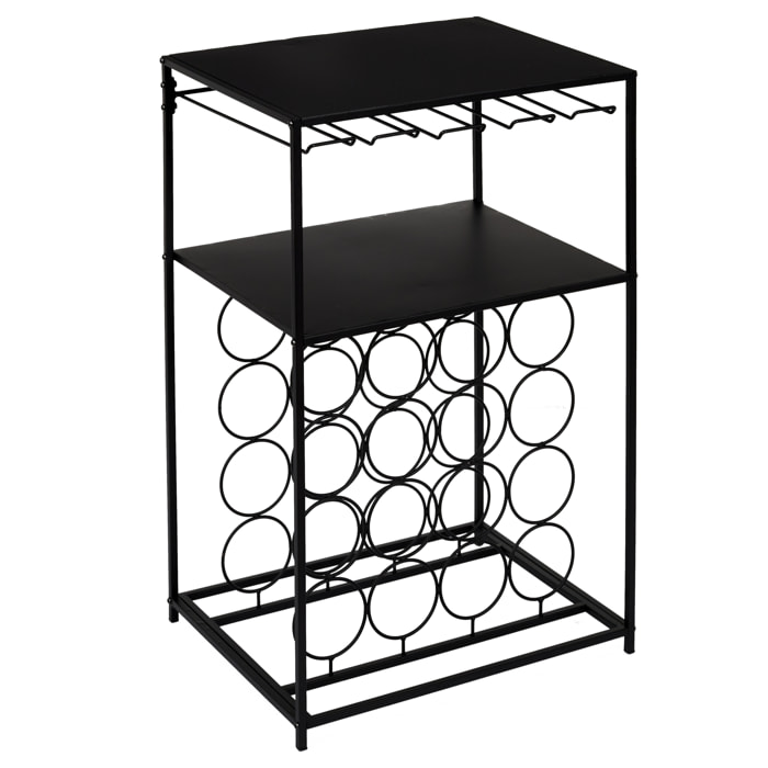 Desserte Metal Porte Bouteille