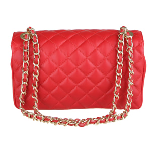 Chicca Borse Borsa a Spalla Rosso