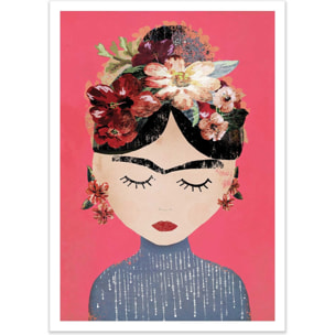 Affiche - Frida Pink Version - Treechild