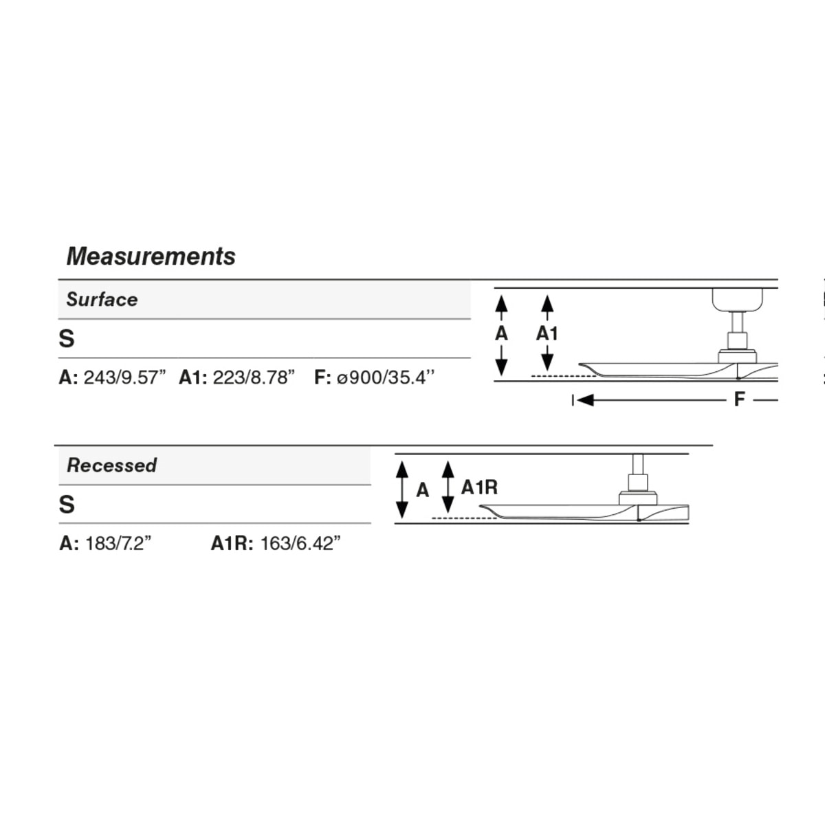 HEY S Ventilateur noir