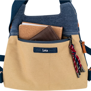 Bolso Mochila Mujer Lois Aveyron Marino