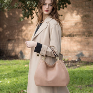 Bolso de mano Cheval Firenze Taylor Rosa Empolvado