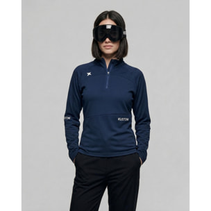 Camiseta térmica para mujer KUSTOM AXIS Thermal - Azul marino