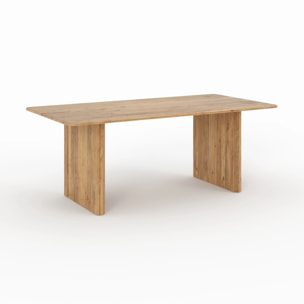 Table rectangulaire en bois d'acacia 8 personnes - Andrea