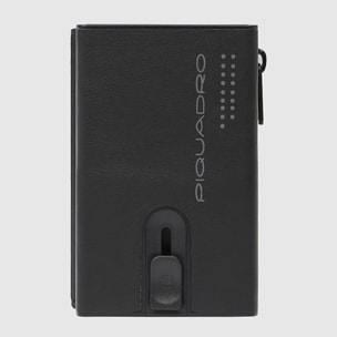 Piquadro Compact wallet porta monete con sliding system