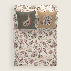 Colcha Bouti Estampada - 2/3 Piezas - 100% Poliéster - Microfibra - 70 gr/m² - Ashley